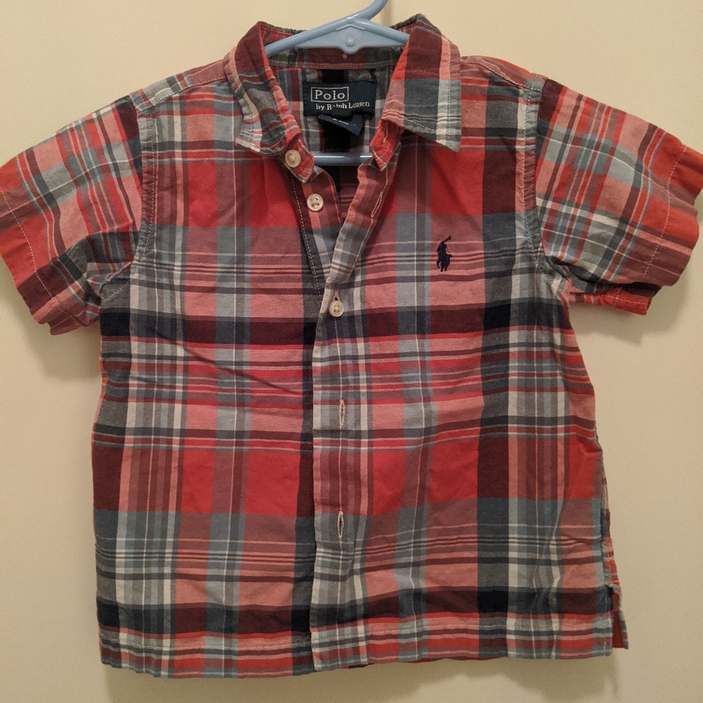 ✅4 for $20 -Reddish pink button up